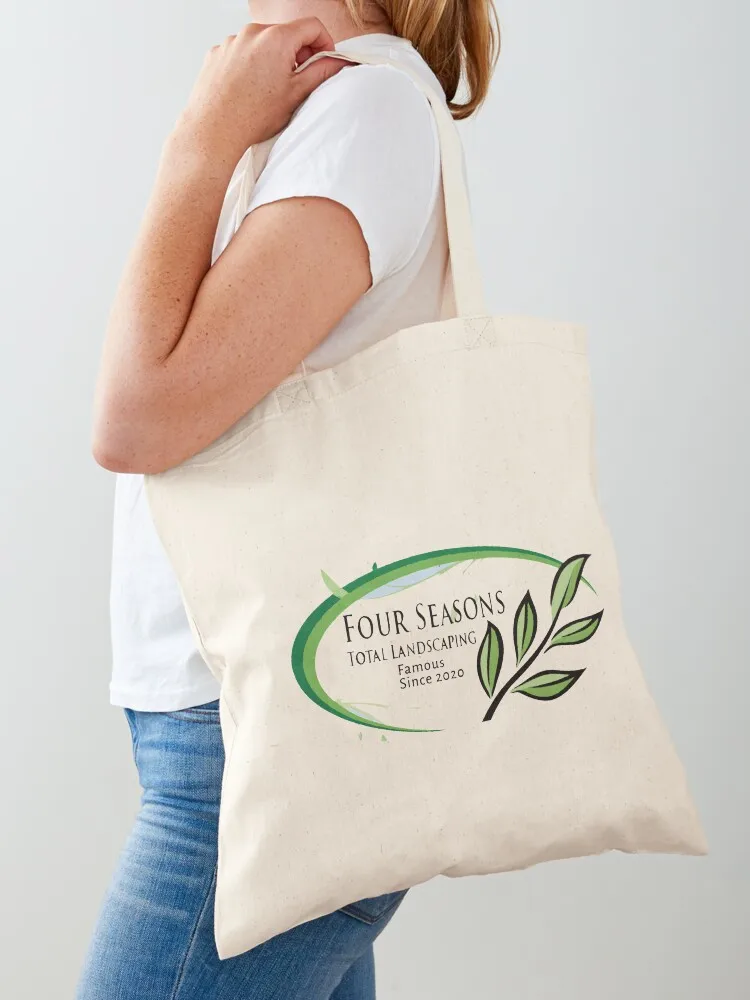 

four seasons total landscaping Tote Bag canvas shopping bag shopping trolley bag custom fabric Cloth bags