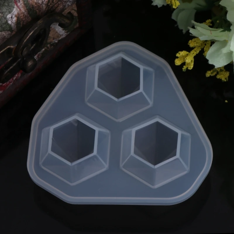 Diy Crystal Epoxy Mold Silicone Mold for Pendant Diamond Mirror Craft Mold Silicone Mould Jewelry Making Tool