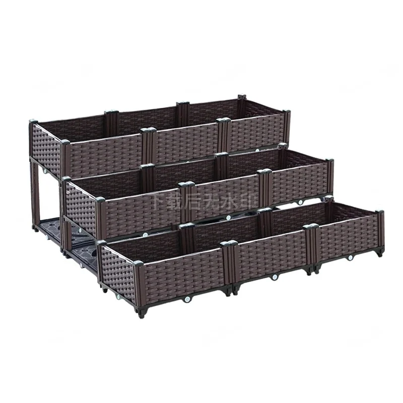 Extra Large Deepened Planting Box for Vegetable Growing Balcony Roof Outdoor Family Use