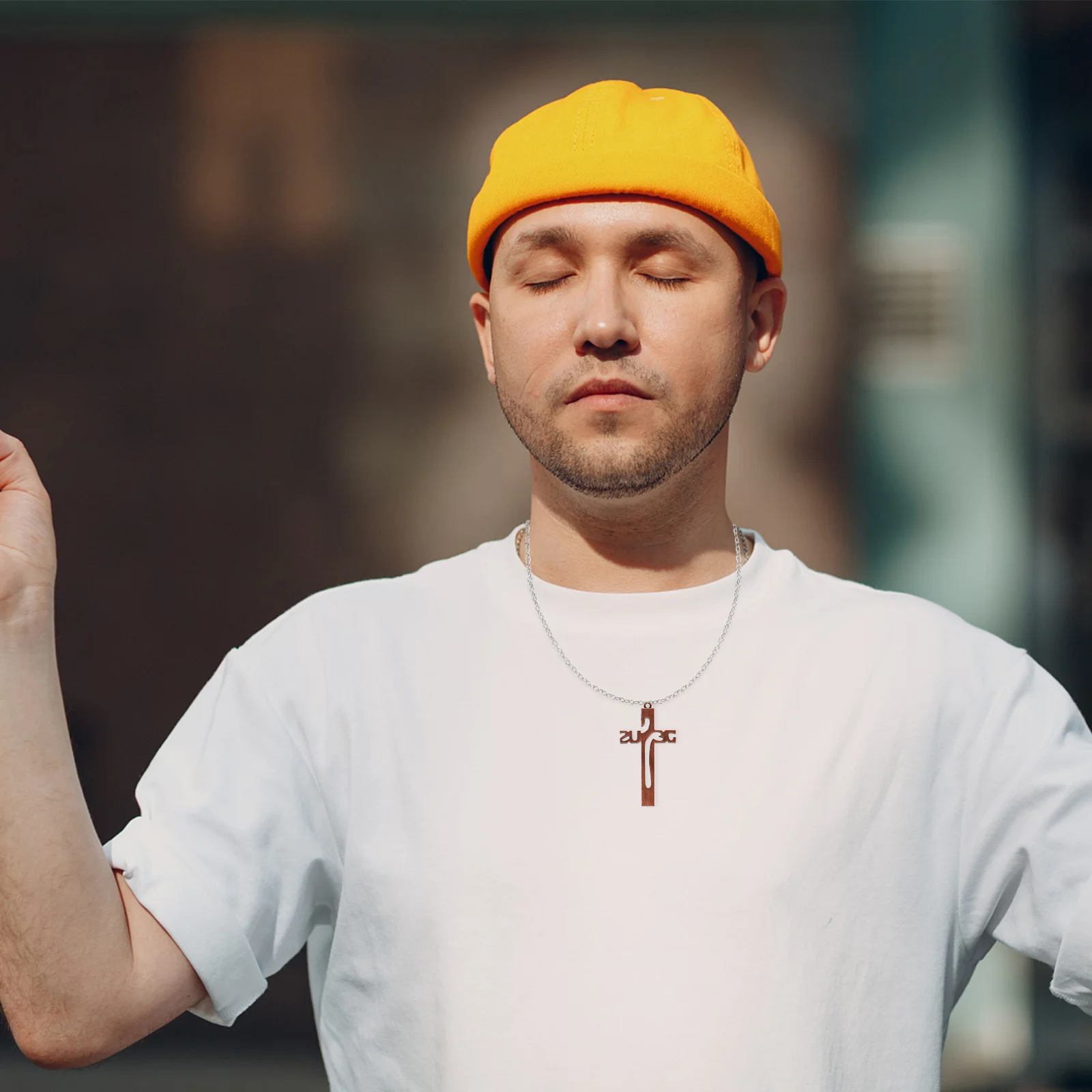 

10Pcs Vintage Cross Pendant Jewelry Charms Metal Hanging Decor for Necklace Earring DIY Craft Keychain Accessory