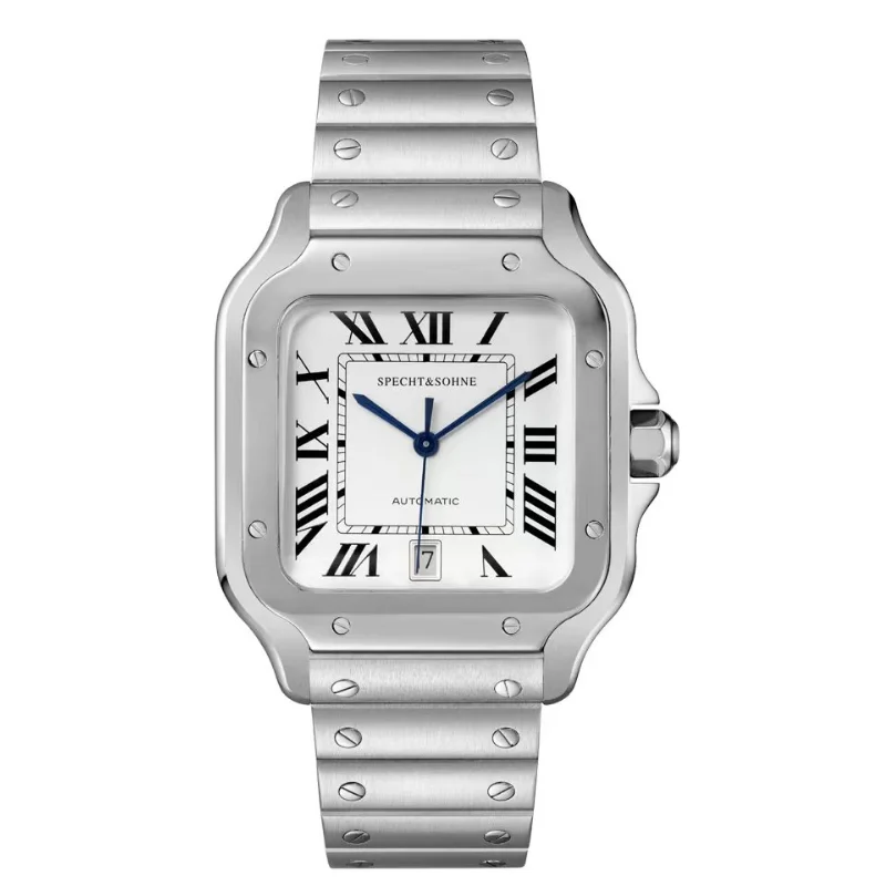Specht & Sohne Nieuwe herenhorloges Japan Miyota 8215 Movt Mechanische horloges Roestvrij staal 50M Waterdicht Relogio Masculino