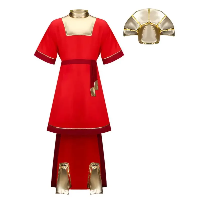 

25COSAnime Emperor Kuzco Cosplay Costume Cartoon Role Play Suit For Men Halloween Christmas Party Outfits