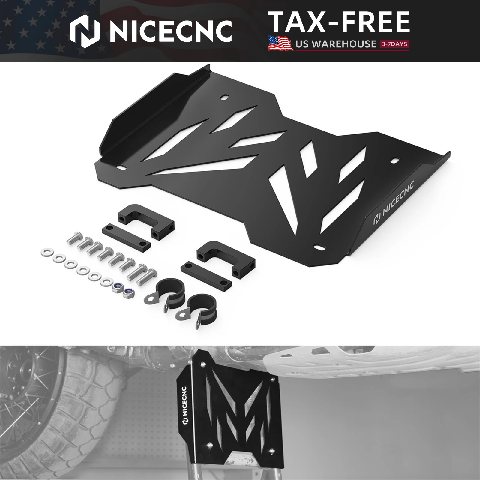 

Для BMW R1250GS 2019-2023 R1250GS Adventure 2019-2024 Защитная пластина центральной подставки R1250GS GSA R1250 GS R 1250 GS R1250GS ADV