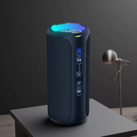 Ortizan Bluetooth Speakers 40W Enhanced Bass Portable Outdoor Wireless Speaker 30Hrs IP7 Waterproof Shower Speaker Bluetooth 5.3