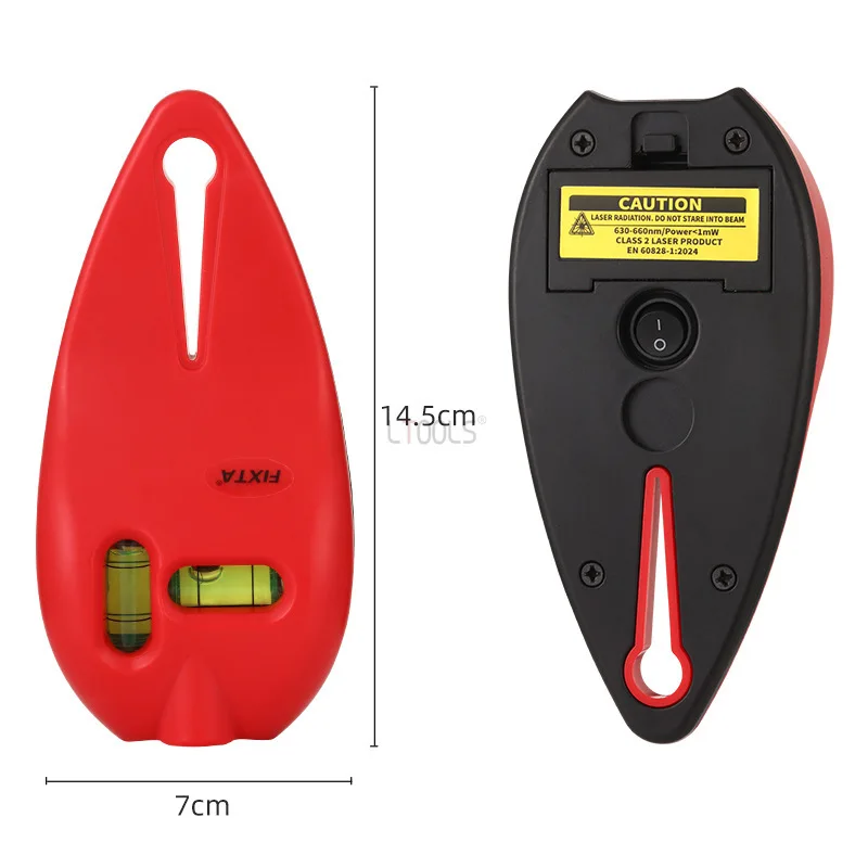 Mouse Type Infrared Laser Level Renovation Tools Electronic Ink Fountain Precise Ground Wire Straight Line Thread Making Tools