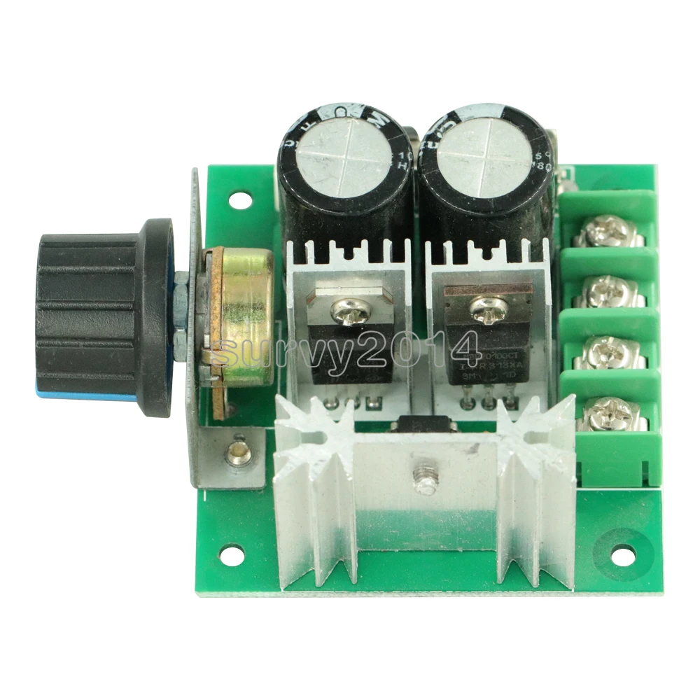 10A 12V-40V DC Xung Điều Chế 13Khz PWM DC Điều Chỉnh Tốc Độ Điều Khiển