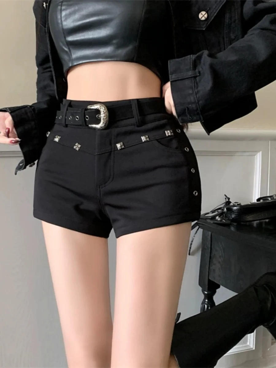 

Summer Sexy Bla orts Women's Low Waist Denim Super ort Trendy Jeans Pants Anti-Wrinkle Fabric Four Seasons Wear