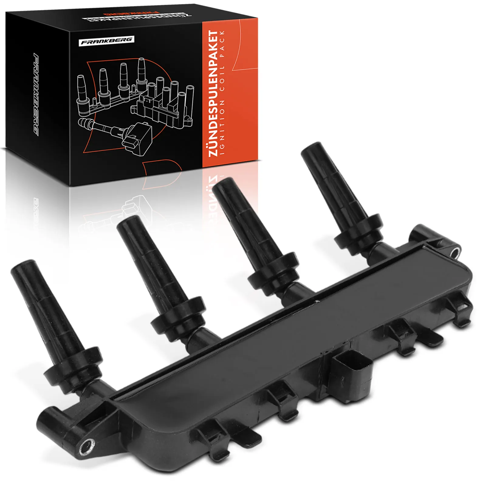 Frankberg 1x ontstekingsmodule ontstekingsbobine voor Citroën Berlingo/Berlingo First MPV C3 I Pluriel Saxo Xsara Break Coupe 97072 597072