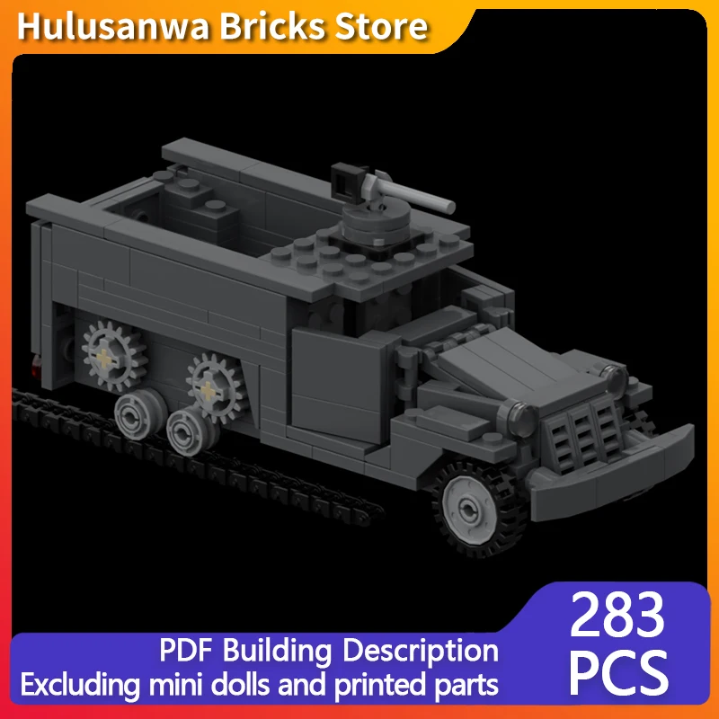 

Минифигура Масштаб Полутрака Модель автомобиля MOC Строительные кирпичи Военное оборудование Модульные технологии Подарки Праздничная сборка Детские игрушки