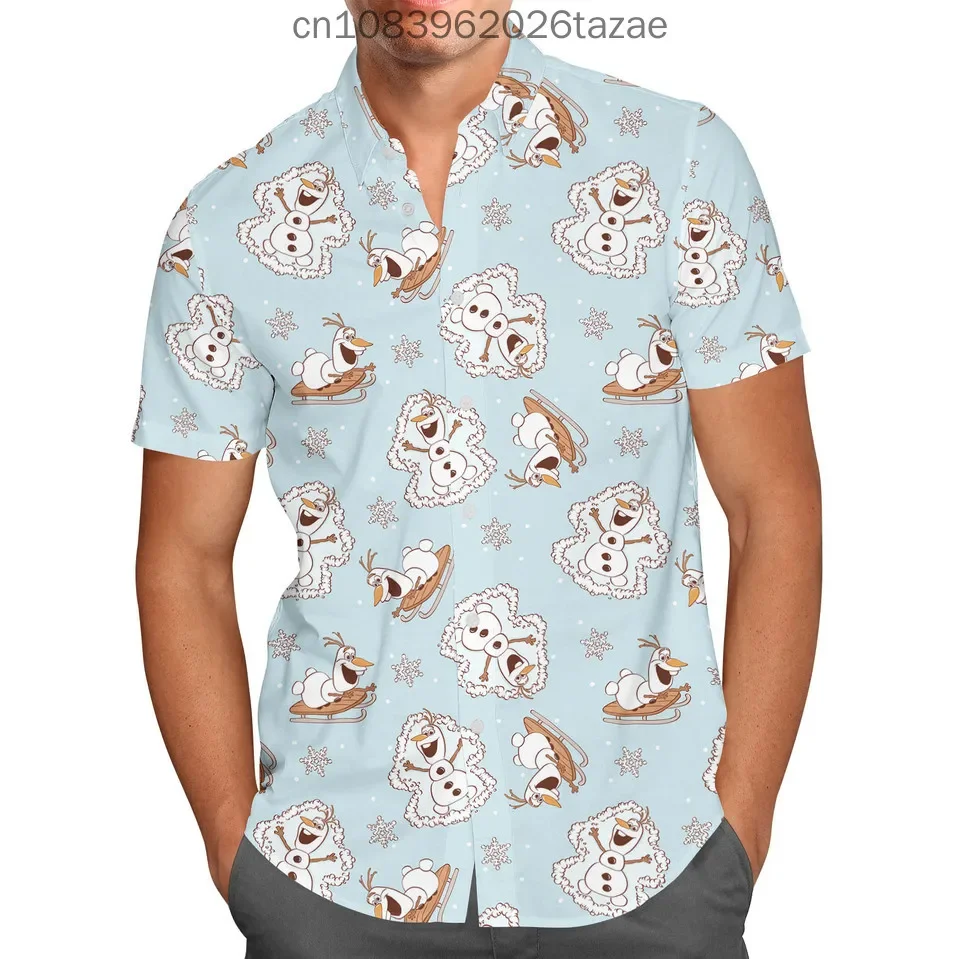 Disney Olaf Christmas Hawaiian Shirt