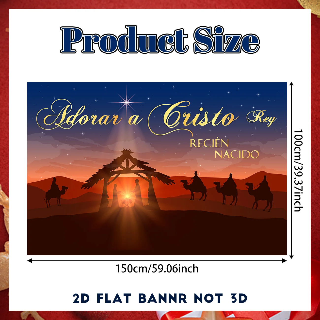 عيد الميلاد المهد حفلة راية الديكور مشهد المهد الديني راية عيد الميلاد عطلة جدار الباب راية عيد الميلاد مشهد المهد