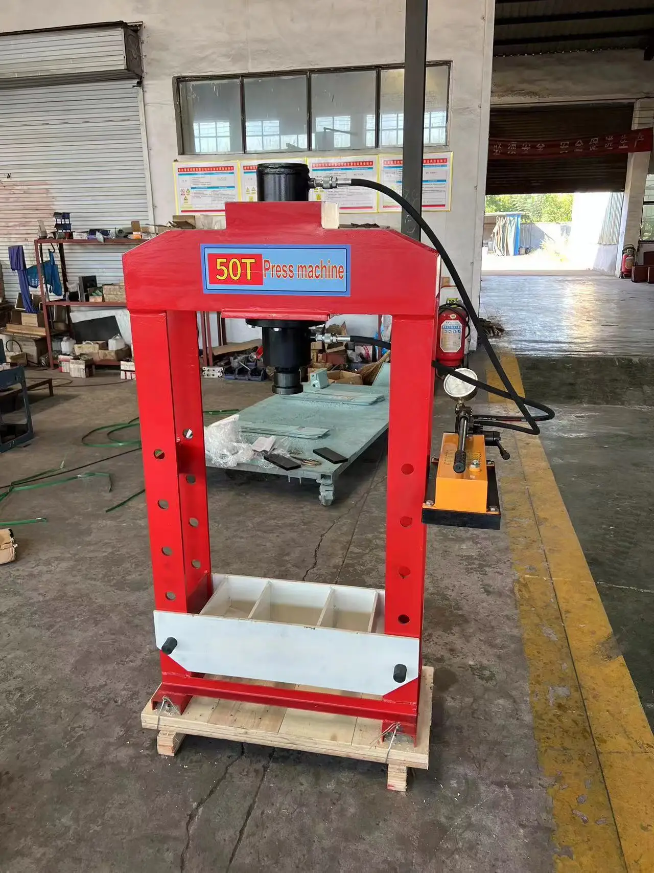 WELLDE 50-тонный мастерский пресс Ручной гидравлический пресс