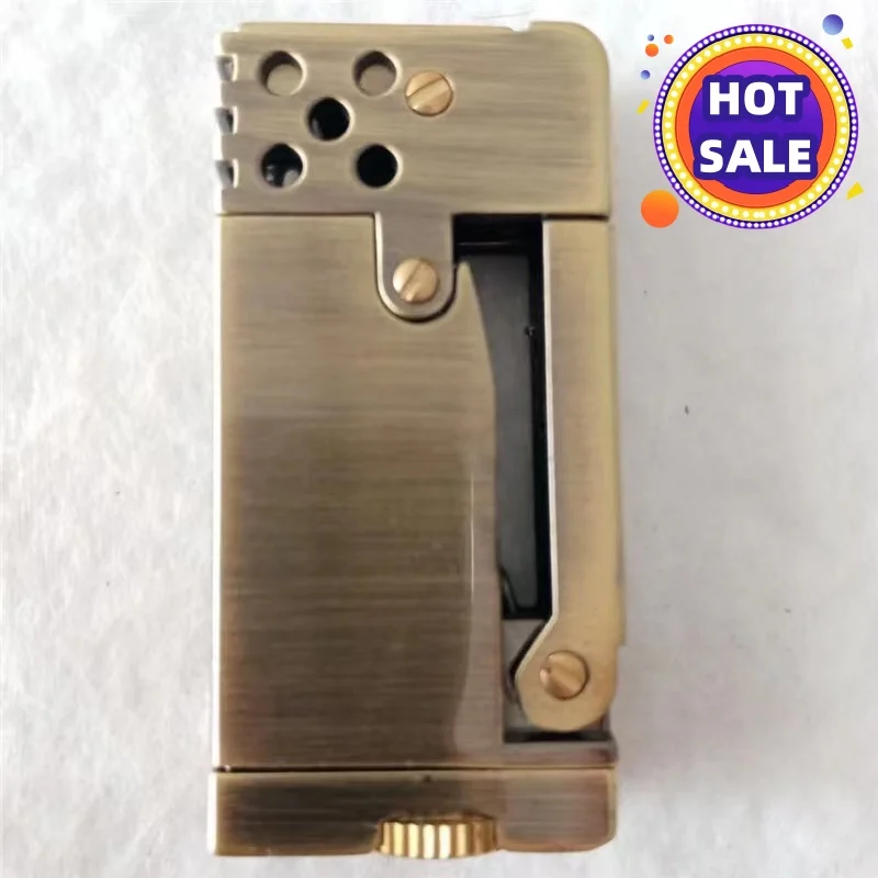 

New Retro Side Pressure Innovative Classic And Fashionable Ignition Lighter Creative Gift Cigarette Cigar Lighter
