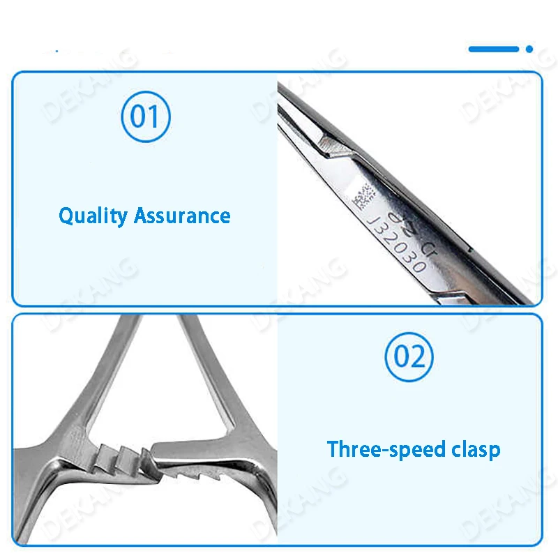 二重まぶた針保持プライヤー、ステンレス鋼マルチ仕様止血ストレートおよびベントプライヤー、釣り針ピッキー