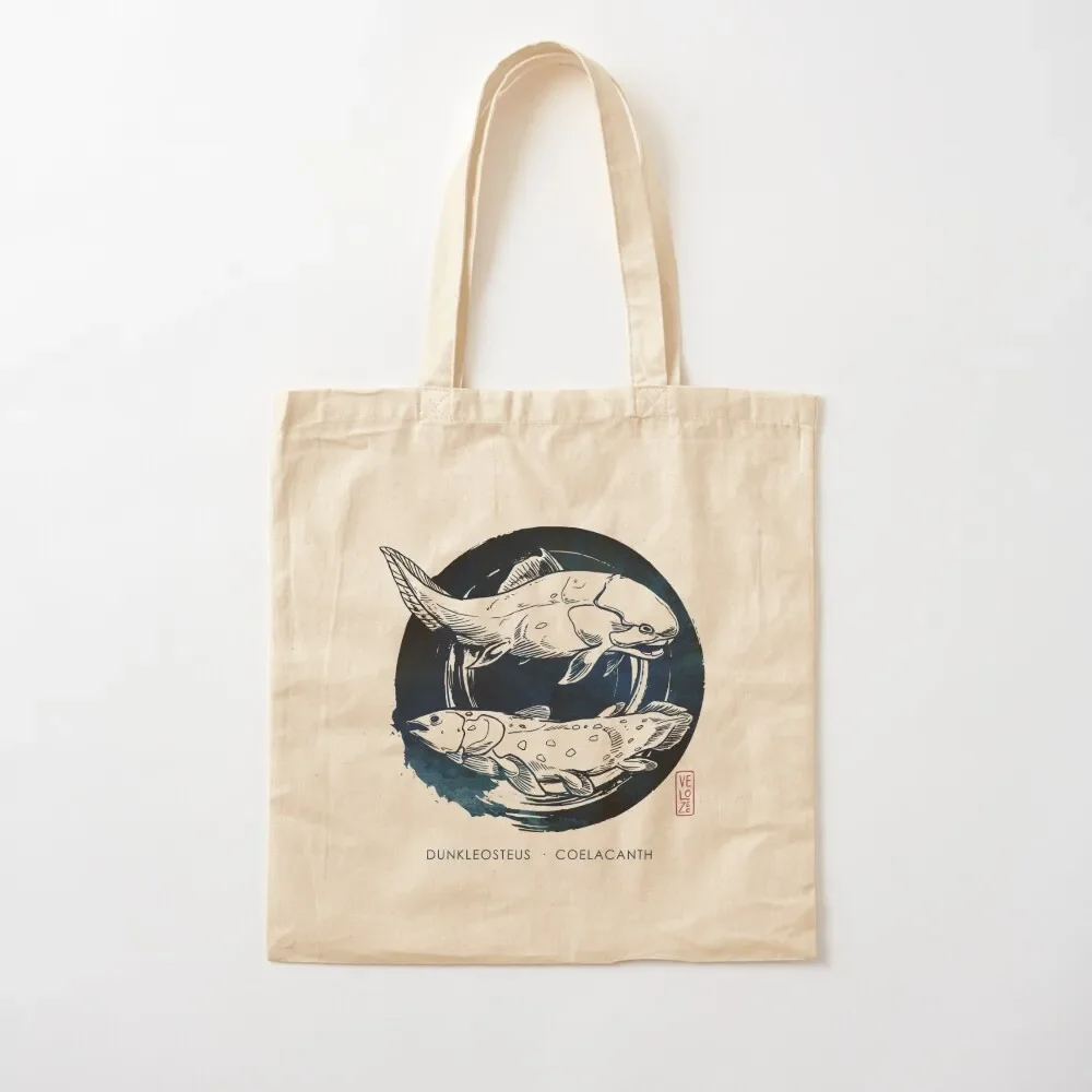 

Ancient fish on ink Tote Bag shopping bag shopping cart bags hand bags Bag