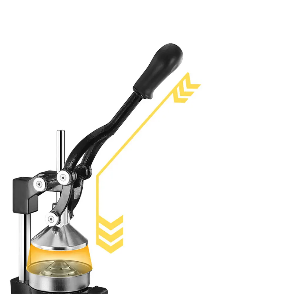 Spremiagrumi manuale portatile Spremiagrumi commerciale per succo d'arancia e limone Dispositivo per spremiagrumi manuale per uso domestico