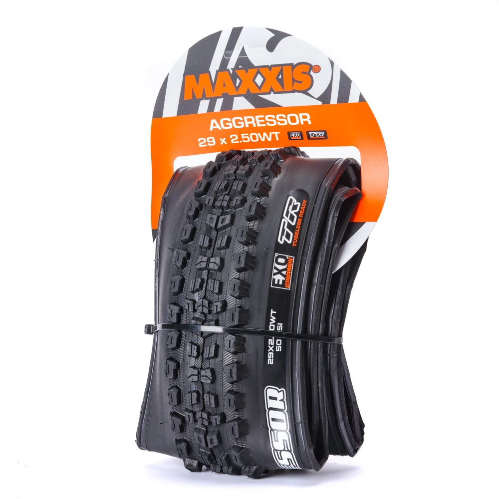 MAXXIS AGGRESSOR 29X2.50WT EXO TR TUBELESS ETB96870000 BICYCLE REAR TIRE MTB MOUNTAIN BIKE TIRE