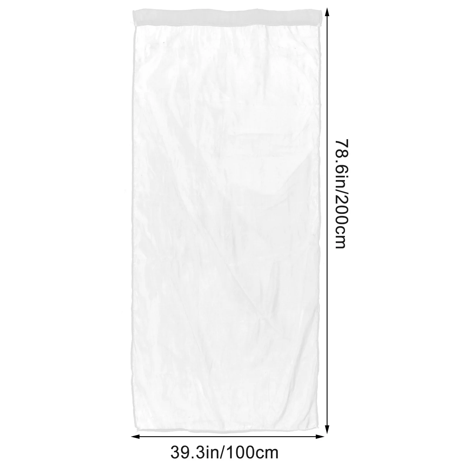 2 قطعة ستائر بيضاء شفافة نافذة غرفة النوم شفافة أنيقة ثنى البوليستر ستارة الزخرفية البوليستر ستارة نافذة الشاشة