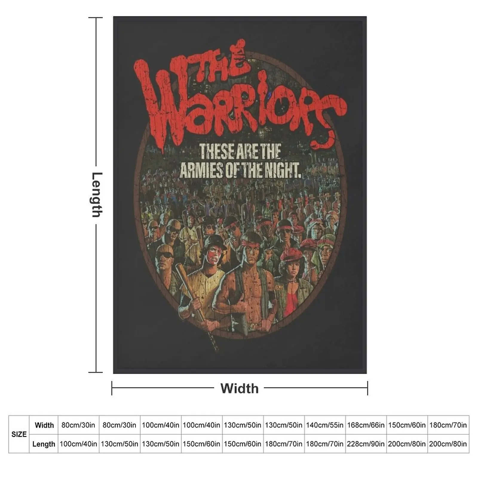 Armies of The Night 1979 Throw Blanket