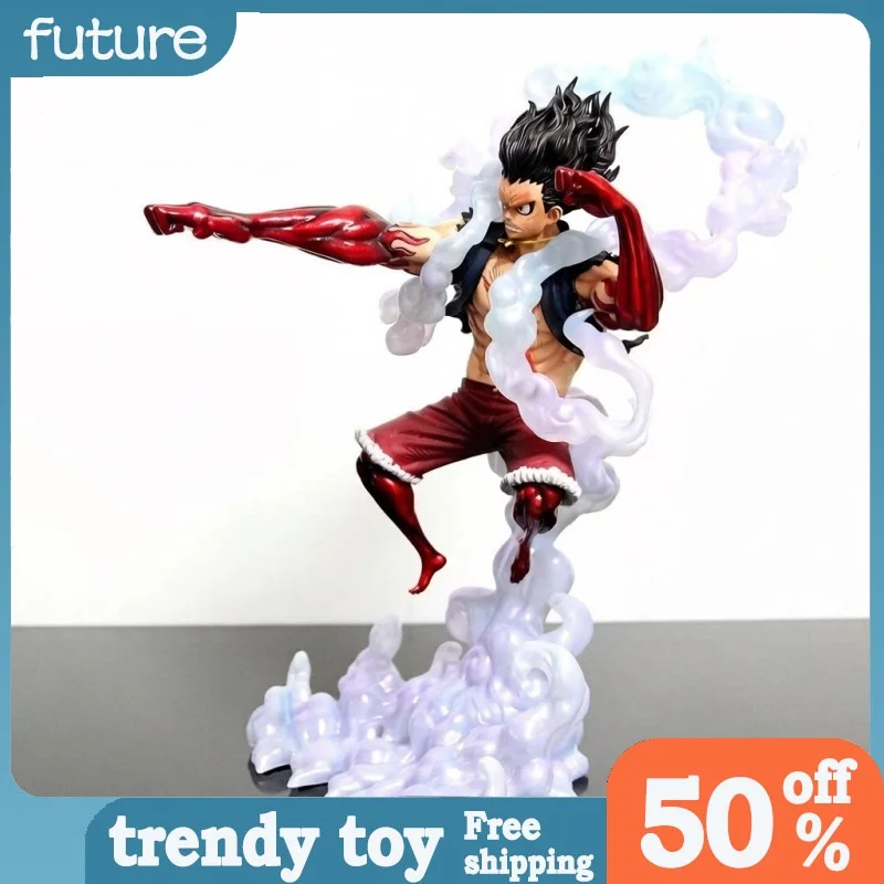 

New One Piece Gear 4 Snake Man Luffy Anime Figure Pirate Straw Hat Crew Statue Desktop Decoration Birthday Gift For Anime Fans