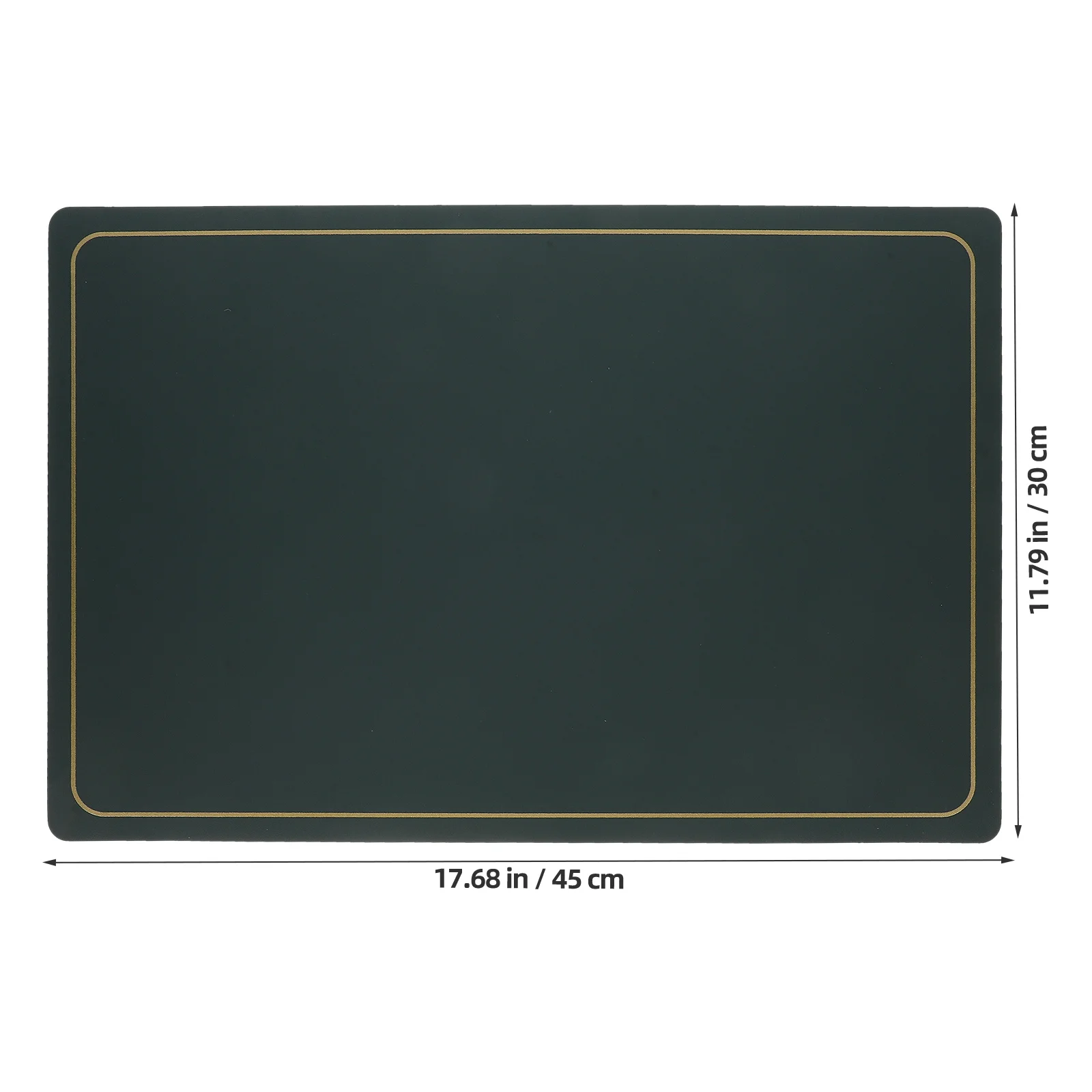 

4Pcs Wear-Resistant PU Place Mats Anti-Scald Dining Table Mats Solid Color Protective Coverings for Home Restaurant Hotel