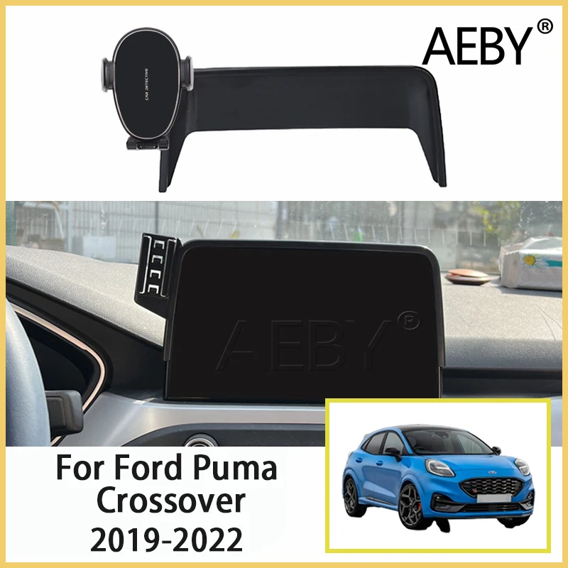 

Car Phone Holder Mount Bracket For Ford Puma ST 2019~2022 Titanium ST-Line X (8in) GPS Navigation Stand Base Special Accessories