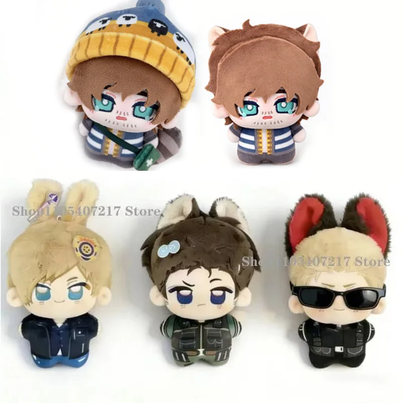 10cm Resident Evil Bryan Hodukavich Cotton Plush Doll Leon Ada Wong Chris Wesker Anime Figures Plush Toys Soft Pendant Gift