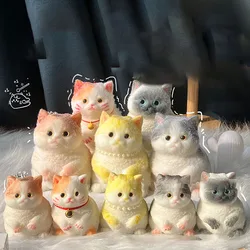 2024 NEW Large Kawaii Chubby Cat Ragdoll Cat Soft Sticky Birthday Kids Girl Cute Squishy gift Fidgeting Mochi Taba Toy Ornament