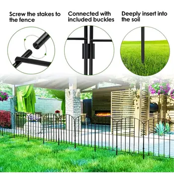 10 best sales żelazny płot - №10