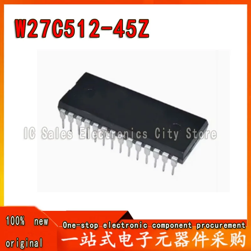 5PCS 25PCS W27C512-45Z W27C512 28DIP IC Best quality.