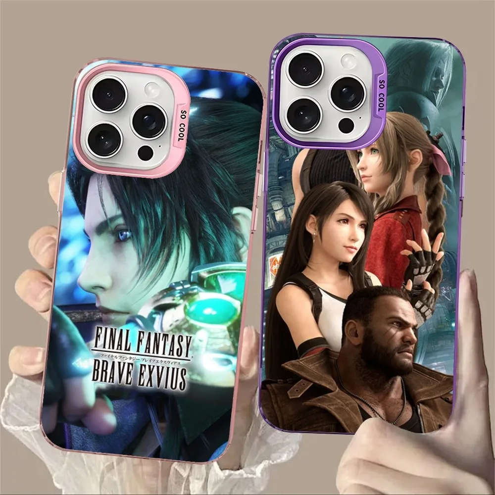 Final Fantasy Phone Case For IPhone 16 15 14 13 12 11 Pro Max X XR XSMAX 8 7 Plus Matte Shockproof Back Cover