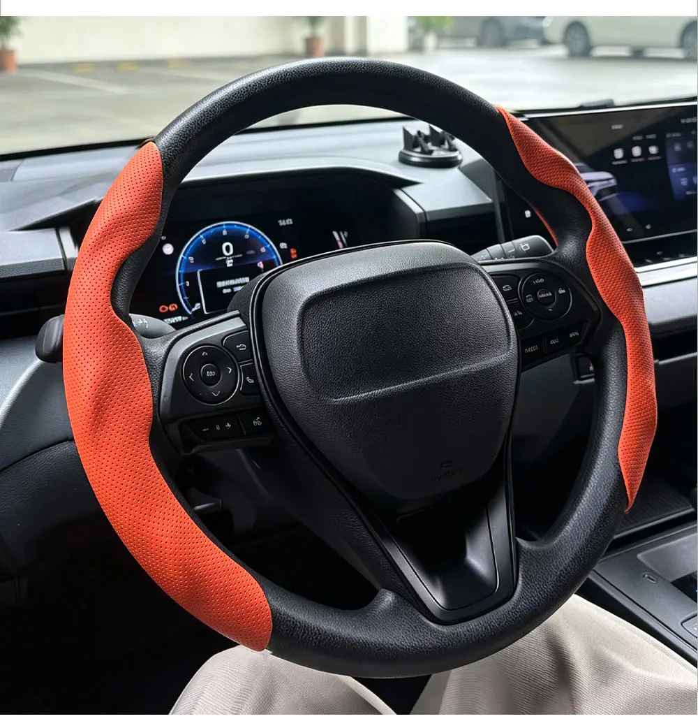 Geeignet für Tesla Rutschfeste Lenkradabdeckung mit Schnalle für Model 3 Y X S Model3 Highland Cybertruck ModelS Plaid Model-X – Detail 10