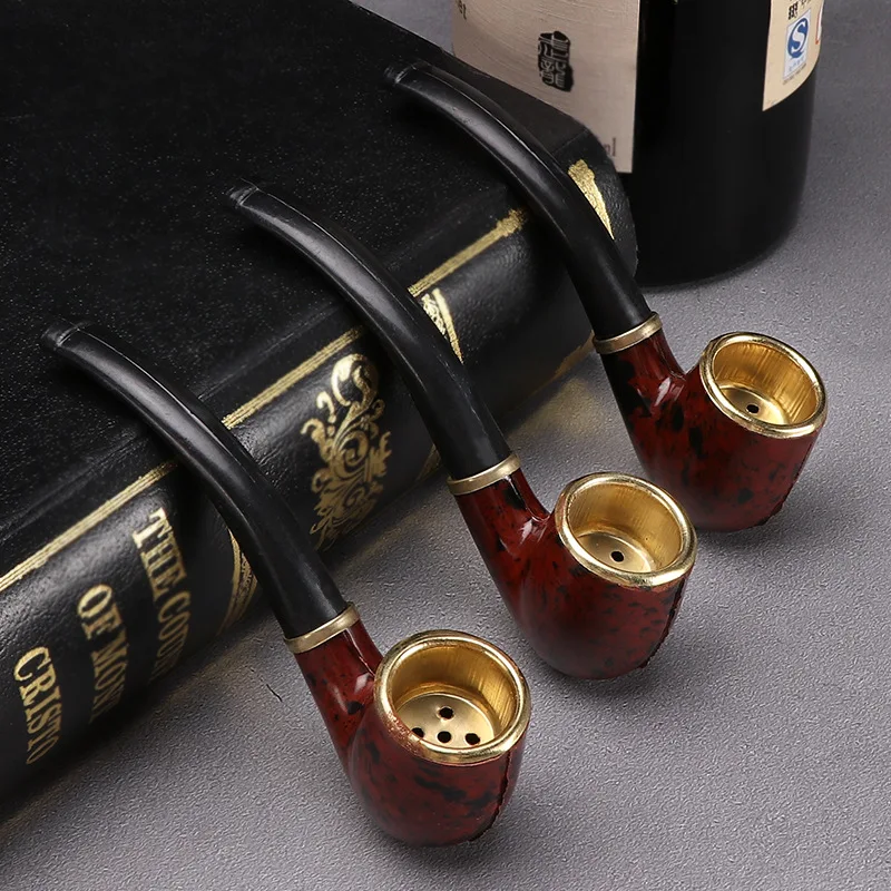 Classic Tobacco Pipe, Smoke Smoking Accessories, Durable, High Quality, New Design, 1Pc