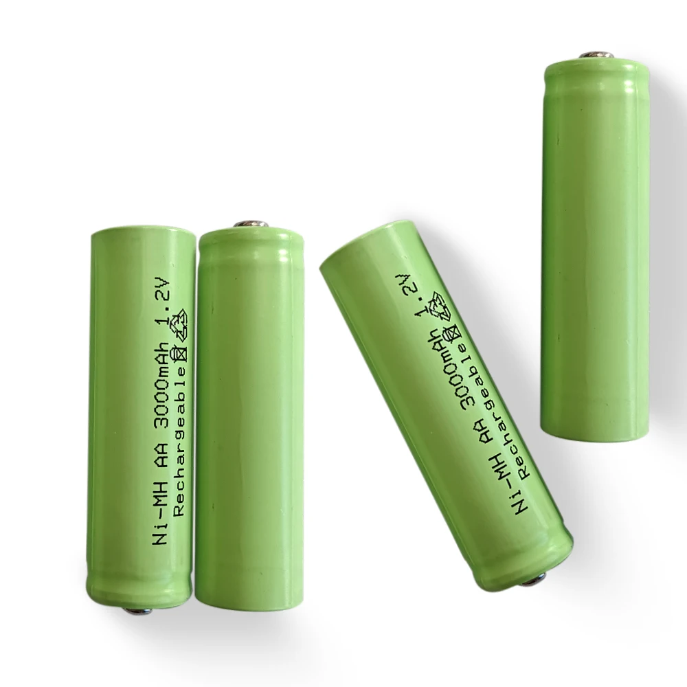 Batería recargable de Ni-MH para juguetes, pilas AA de 3000mAh y 1,2 V con mando a distancia, pilas AA de 1,2 v y 3000mah