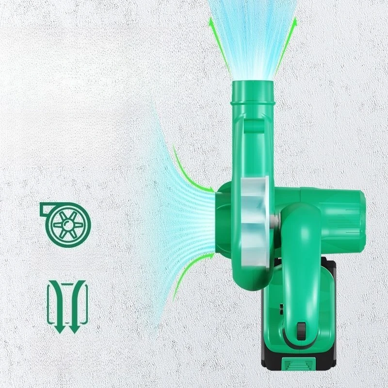 

High power rechargeable blower, powerful lithium battery hair dryer