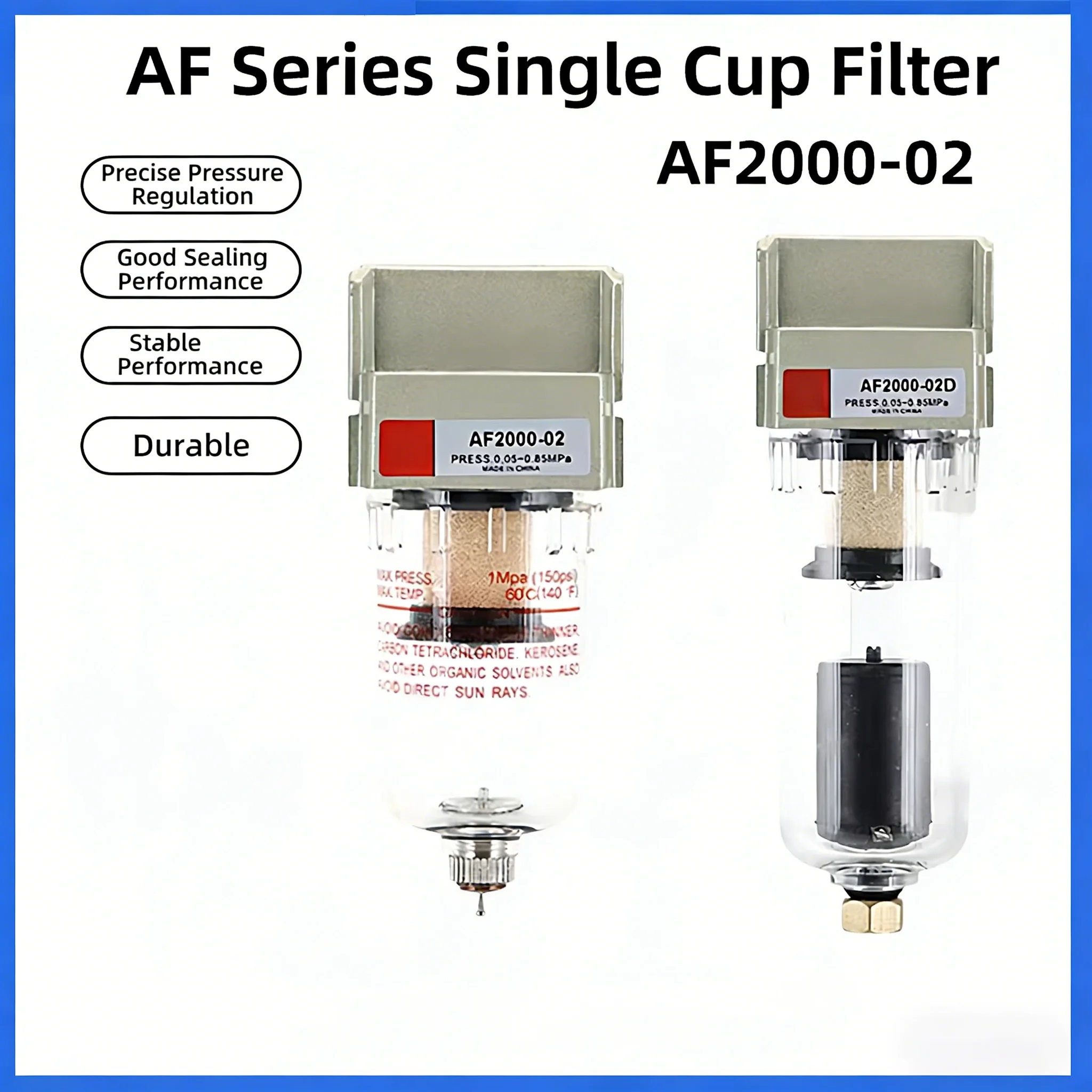 AF2000-02 Air Filter AF4000-04 Oil Water Separator AF3000-03 AF5000-06/10