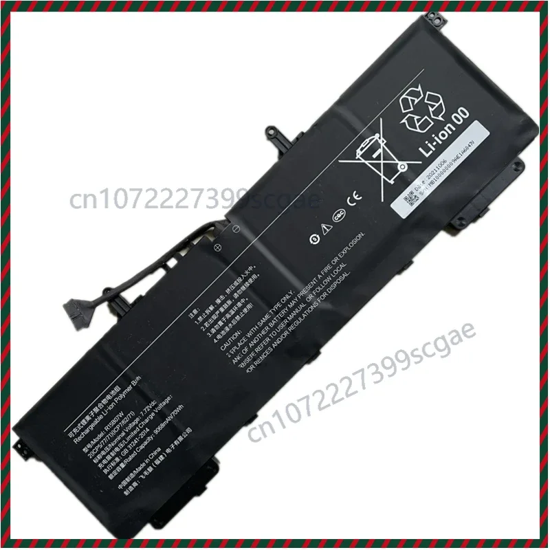New R15B07W Laptop Battery 7.72V 70Wh 9068mAh For Xiaomi RedmiBook Enhanced Pro 15 XMA2007 Notebook computer
