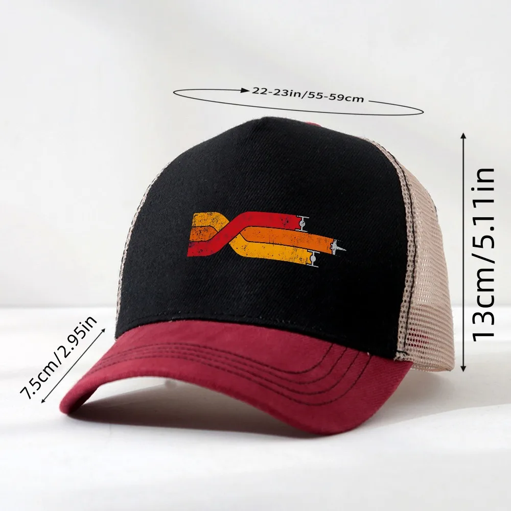 Summer Creative Cartoon Star Battle Knot Baseball Cap Star X Fun Tie Wing Wars Skywalker Fighter hat Mesh Breathable hats view 4