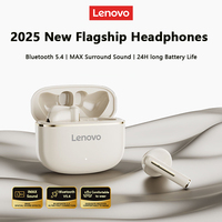 New Lenovo EA160 Wireless Bluetooth 5.4 Headphones 24H Play HD Voice Call TWS Earbuds Noise Cancelling Earphones Long Endurance