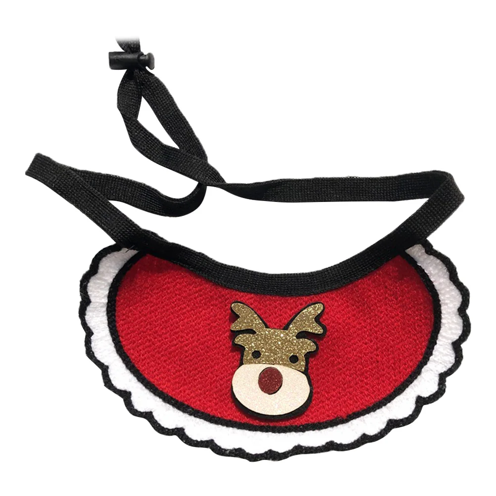 

Christmas Pet Bib Adjustable Triangle Scarf Medium Large Dog and Cat Collar Bib Dog Christmas Collar Decoration