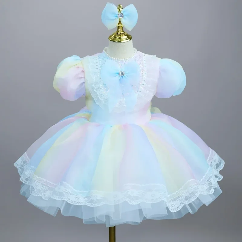 أداء ثياب أنيقة للفتيات الباليه توتو ملابس الرقص ملابس الاطفال فستان الباليه المرحلة ازياء جودة ملابس الأطفال