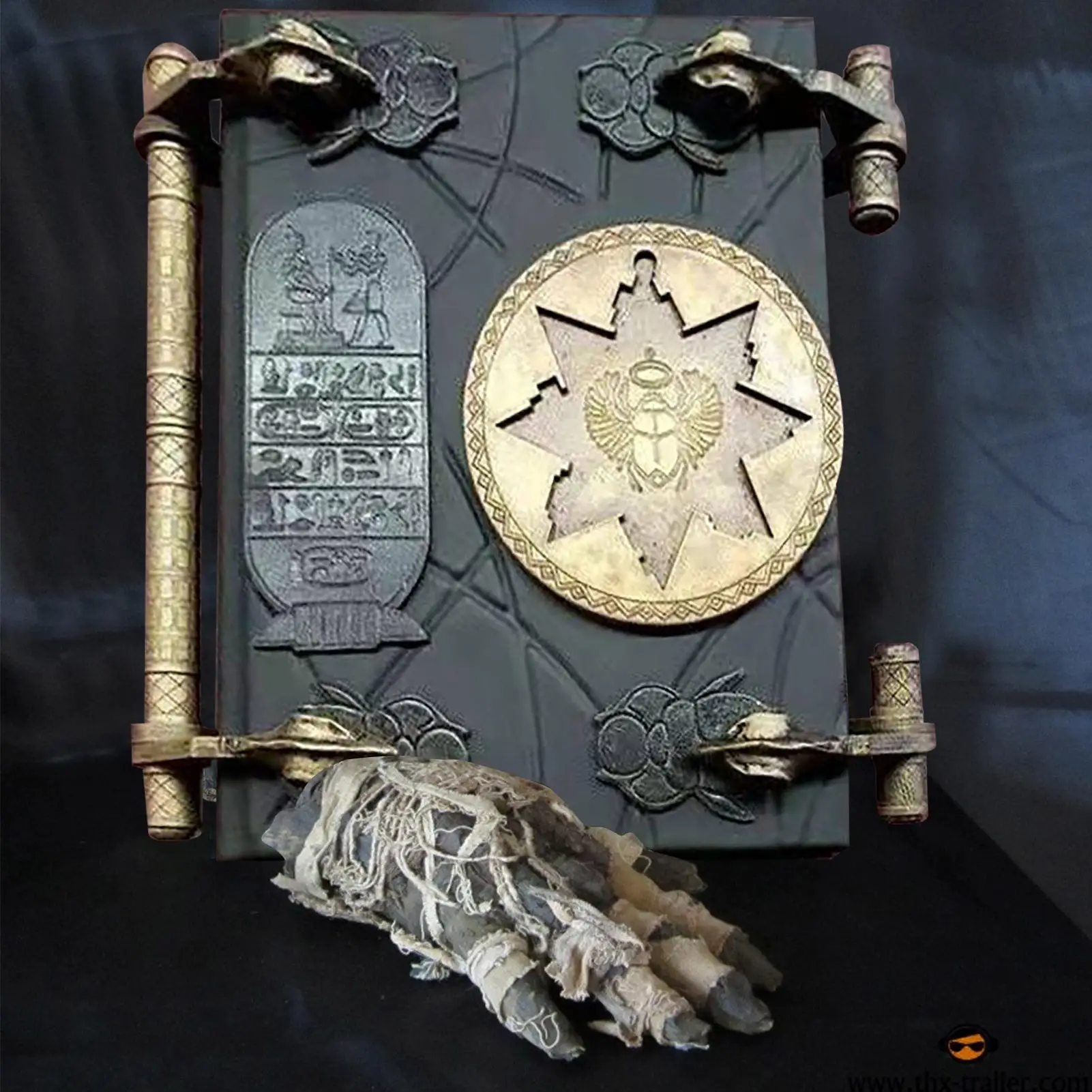 المومياء فيلم الدعامة نسخ كتاب الموتى تحصيل مصر القديمة نمط كتاب سحري الزخرفية لمحبي وديكور المنزل #4