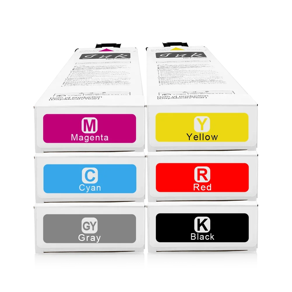 Compatible Ink Cartridge For Riso S-7280C/7281C/7282C/7283C/7284C/S-7313 For Riso Comcolor GD9630 GD9631 GD7330 With Ink 1000ML