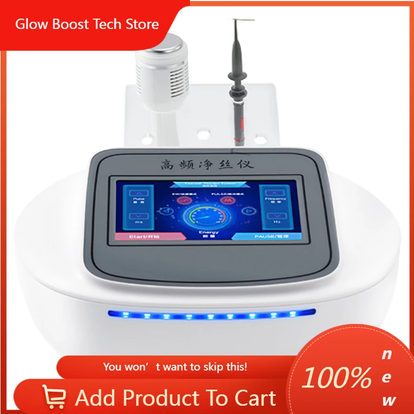 

Многофункциональный аппарат NYNEW 2-в-1 для удаления сосудистых звездочек и красных кровеносных сосудов на лице, высокочастотный РФ-аппарат для косметологии