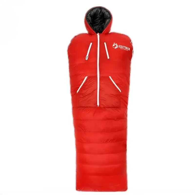 Camping Ultralight Down Sleeping Bag with Lightweight Compression Sack and 2 Color Color Options