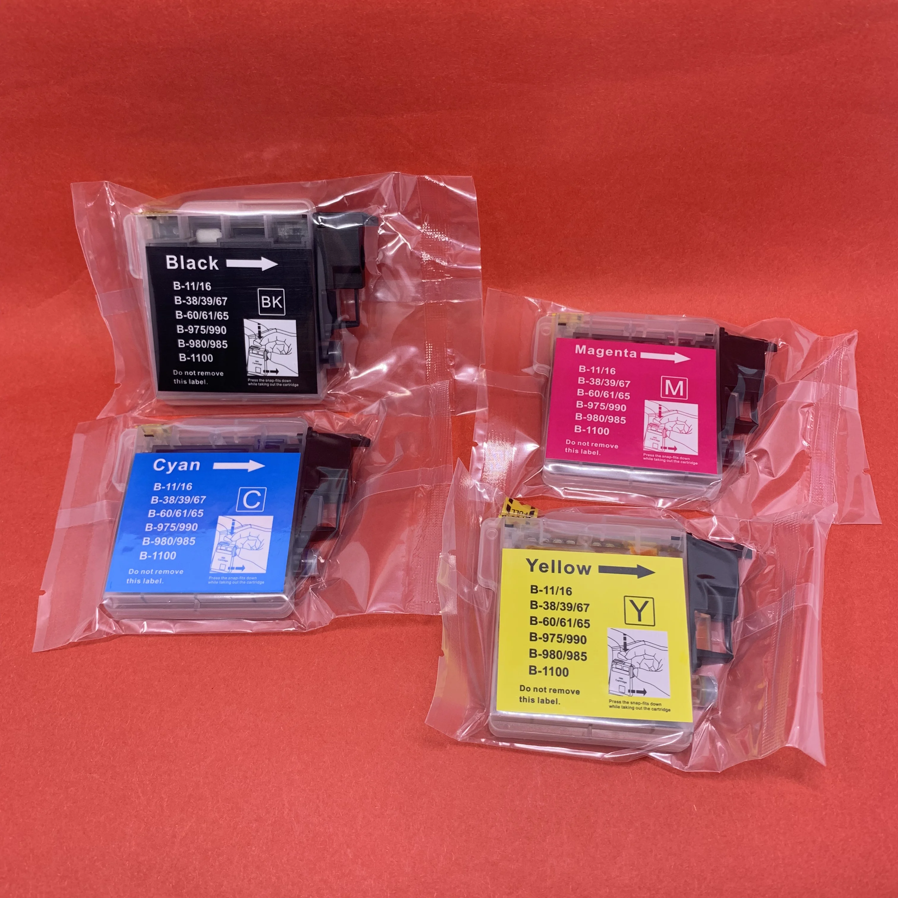 

Compatible Ink Cartridge LC11 LC16 LC38 LC39 LC60 LC61 LC65 LC975 LC980 LC990 LC985 LC1100 for Brother DCP- J140W 145C 165C 185C