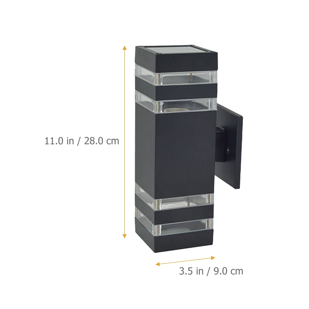 

Waterproof Wall Light Outdoor Front Porch Light Aluminum Wall Lamp for Garden Patio Exterior Lighting Fixture Heat Resistant