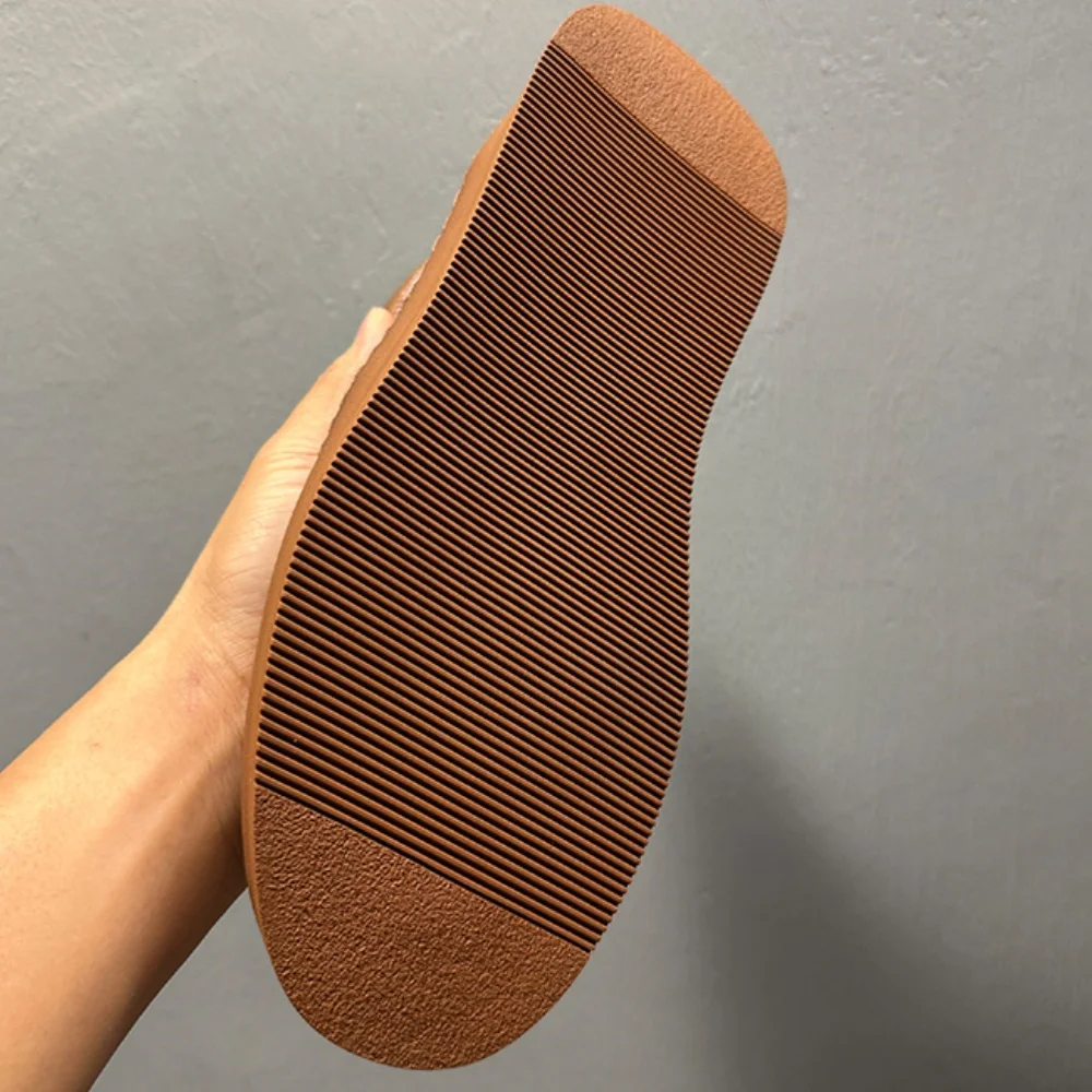 الرجال الرجعية جلد طبيعي عالية الجودة مارتن الأحذية تنفس الدانتيل سميكة سوليد أحذية بوت قصيرة غير رسمية لأسلوب الخريف والشتاء #5