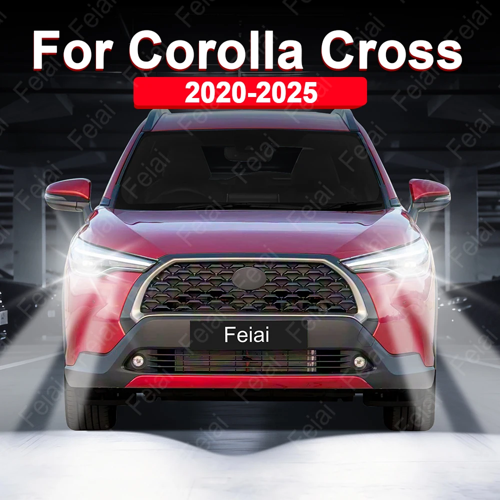 For Toyota Corolla Cross Headlights Bulb LED Headlamp 2020 2021 2022 2023 2024 2025 Corolla Cross Accessories High Low Beam Lamp