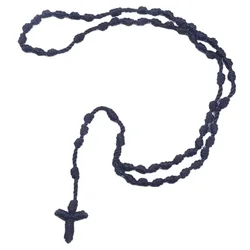 5 Pcs New Style Color Rope European And American Creative Black Handmade Woven Knotted In Stock